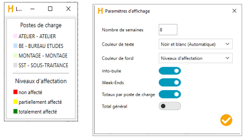 Paramétrage du module planning projet et chantier du logiciel ERP HERAKLES Paramétrage du module planning projet et chantier du logiciel ERP HERAKLES