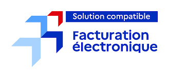 Un logiciel ERP compatible avec la facturation électronique Logo solution compatible facturation électronique